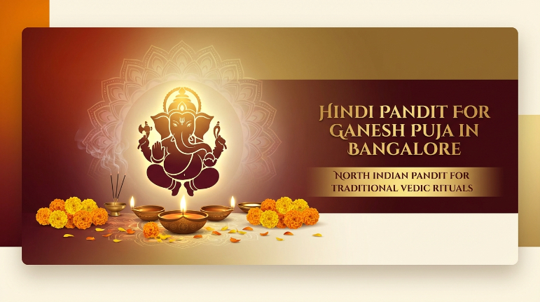 Ganesh Puja ceremony