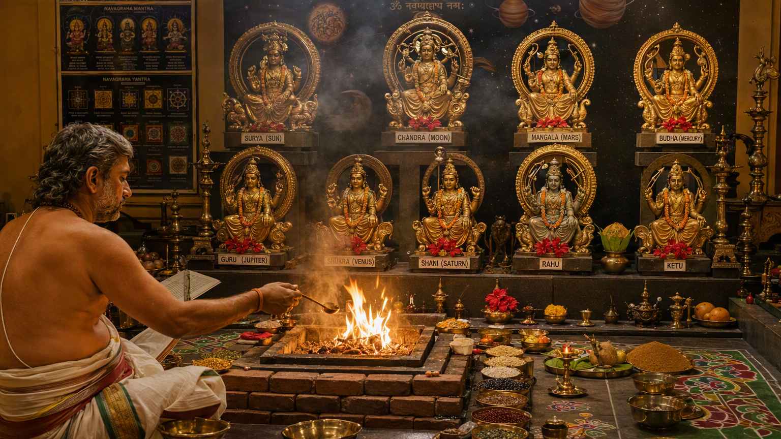 Navagraha Shanti Puja in Bangalore - Planetary dosh nivaran
