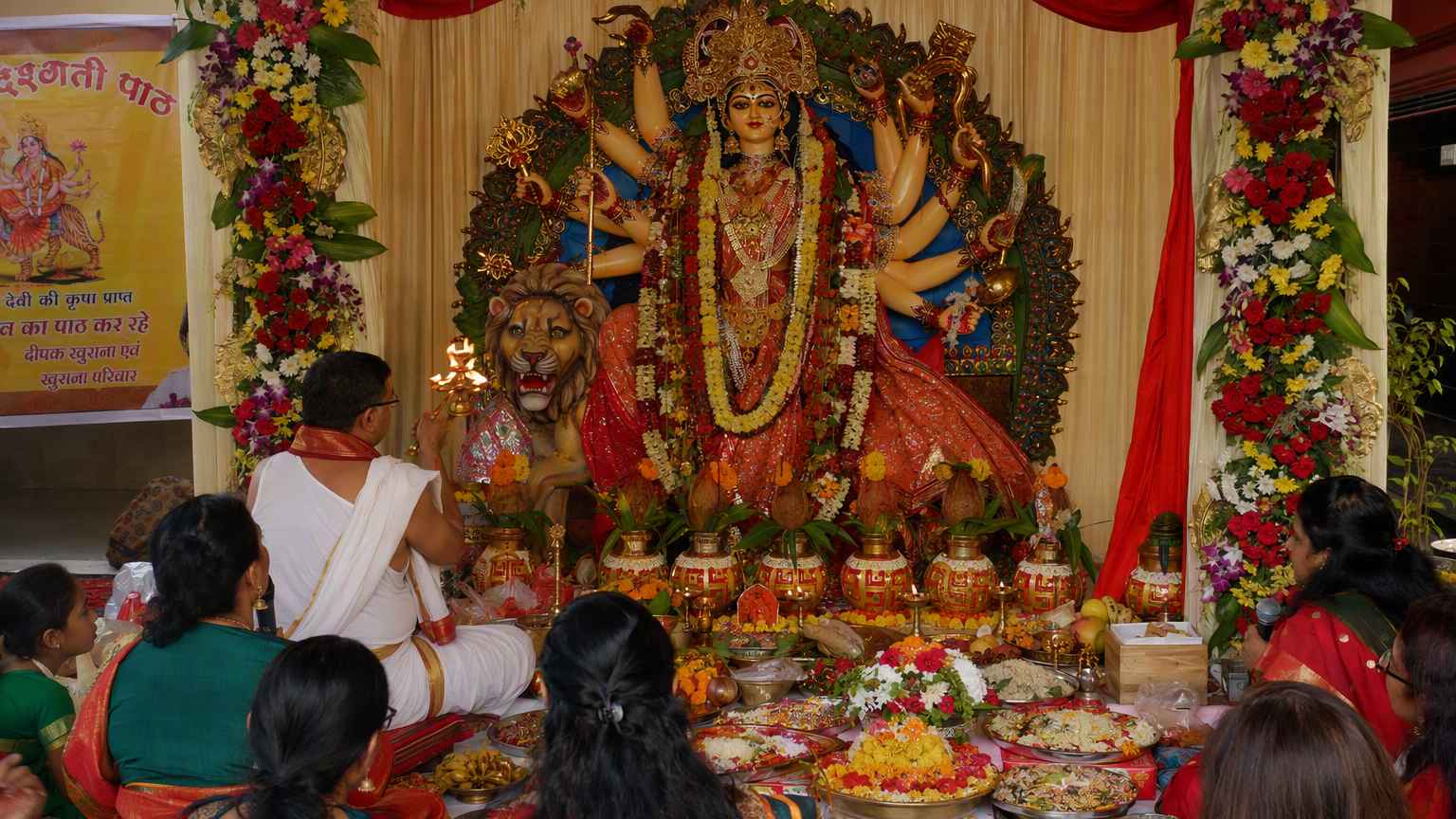 Navratri Puja in Bangalore - Durga goddess worship